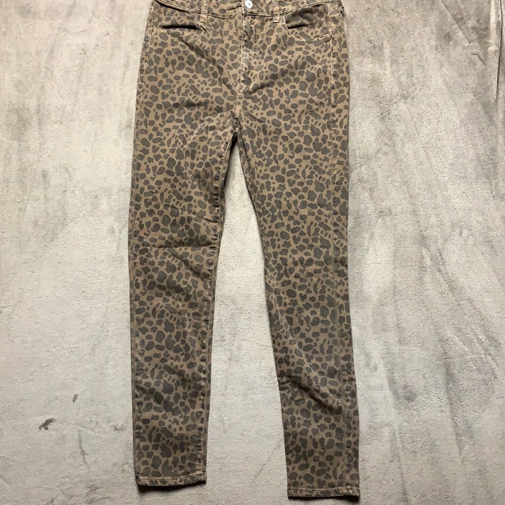 American Eagle super hi rise jegging